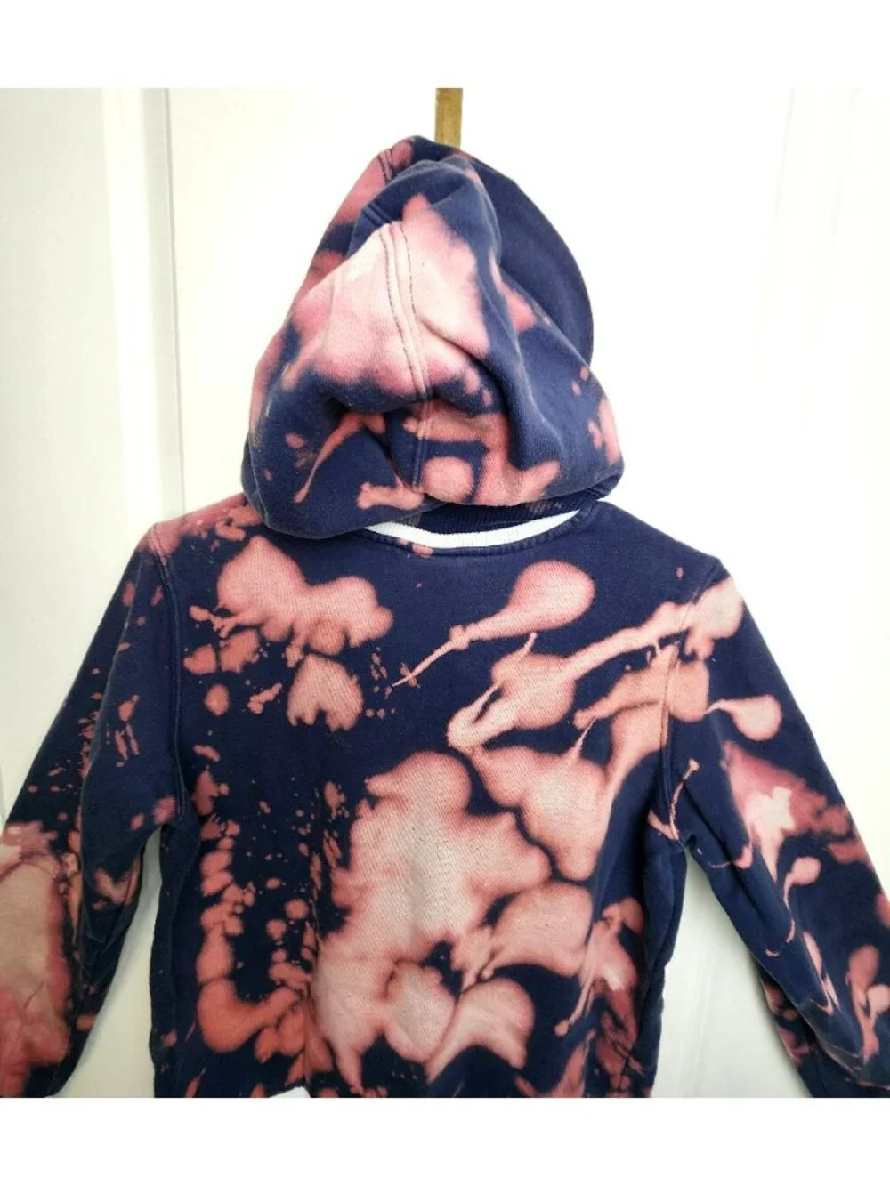 Boston Red Sox Bleach Dyed Hoodie Nike Women's Medium No String Y2K